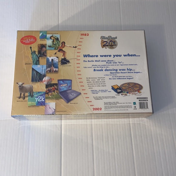 Hasbro New 20th Anniversary Trivial Pursuit Board Game - Picture 2 of 5